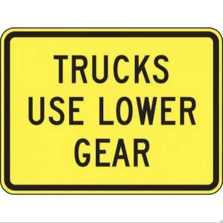 Accuform LANE GUIDANCE SIGN BIKEWAY NARROWS FRW656DP FRW656DP